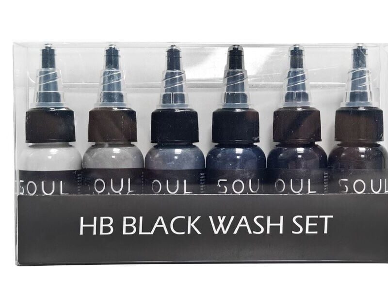 HB BLACK WASH SET 1OZ